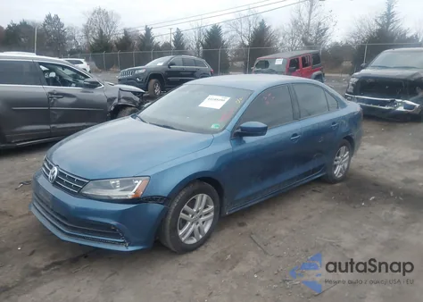 2018 Volkswagen Jetta 1.4T S из США, поврежденный, VIN 3VW2B7AJ4JM258942